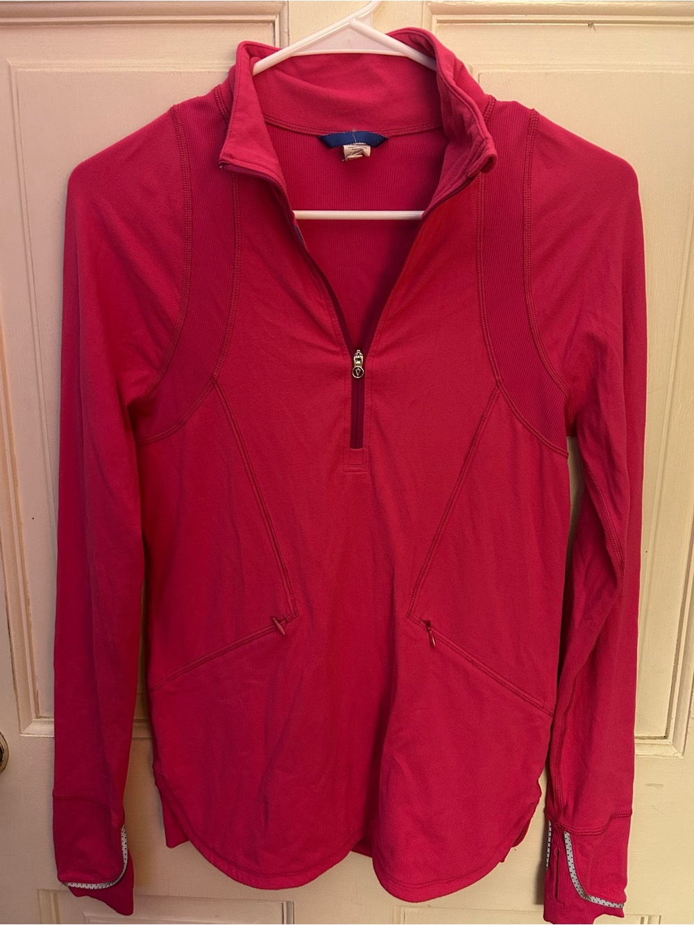Ivivva Hot Pink Half-Zip Ski Pullover